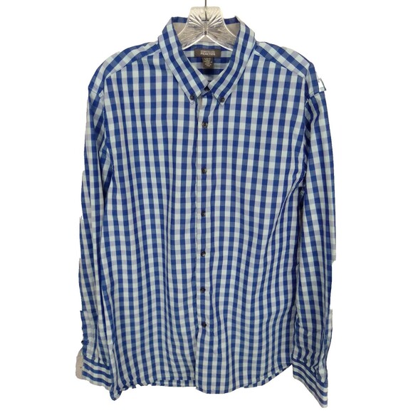 Reaction Kenneth Cole Men's Long Sleeve Preppy Collard Button Down Shirt Size L - Picture 1 of 7